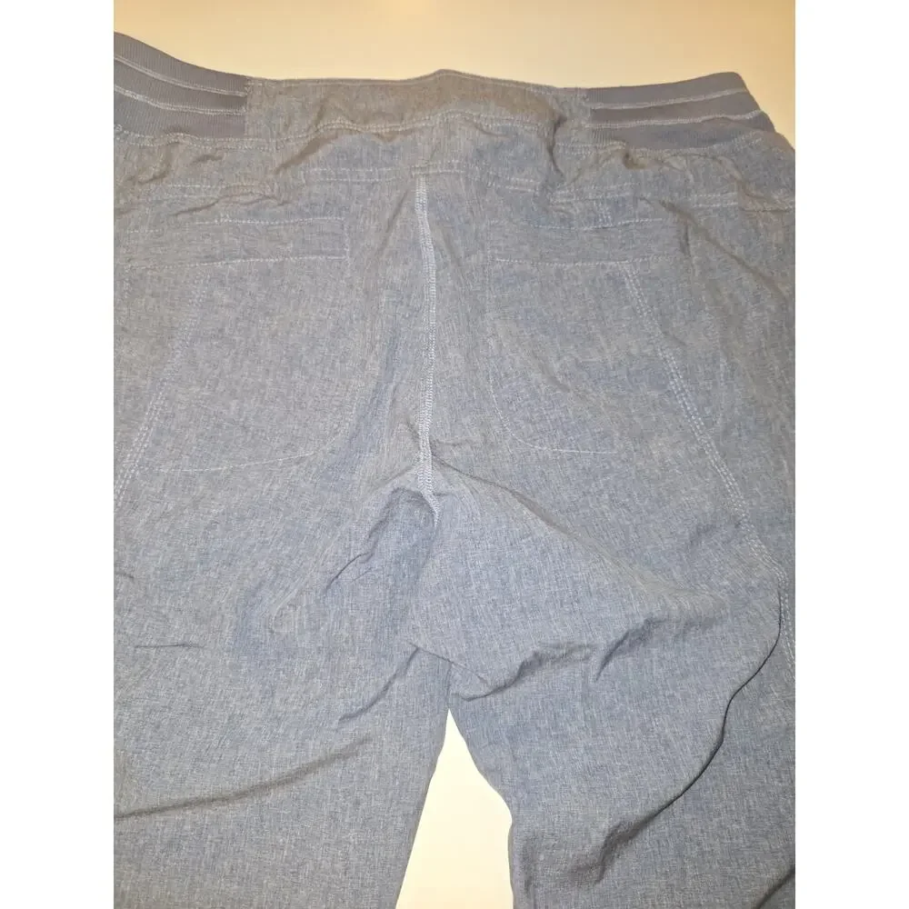 Calvin Klein Performance Women’s 1X Gray Capri Jogger Pants Drawstring Stretch